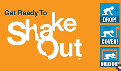 Join Millions of People in the ShakeOut Earthquake Drill on October 21